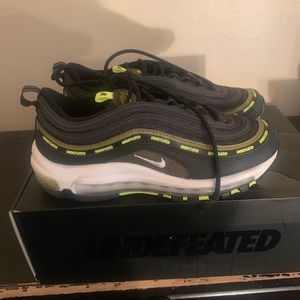 Air max 97 black and green/white